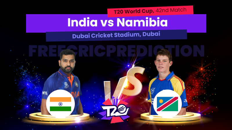 IND vs NAM, 42nd Match
