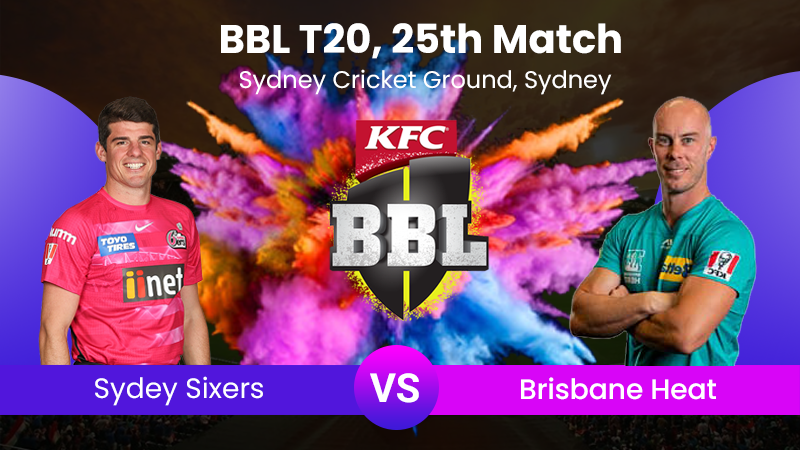 Sydney Sixers vs Brisbane Heat